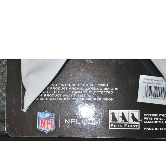 NWD LG Reflective New England Patriots Dog Collar Bandana - Picture 4 of 6